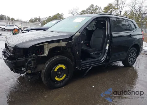 2021 Volkswagen Tiguan 2.0T S from USA, damaged, VIN 3VV0B7AX9MM103744